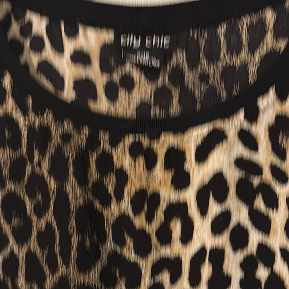 Leopard Print Tunic Dress - Picture 2 of 7